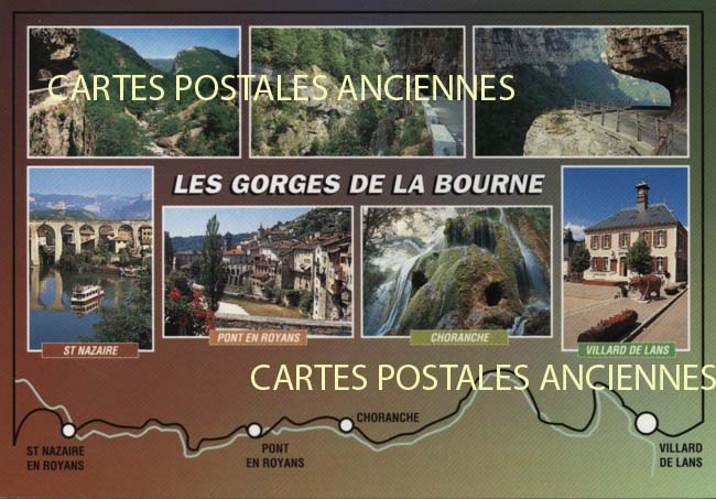 Cartes postales anciennes > CARTES POSTALES > carte postale ancienne > cartes-postales-ancienne.com Auvergne rhone alpes Isere Pont En Royans