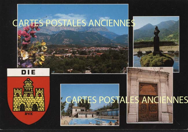 Cartes postales anciennes > CARTES POSTALES > carte postale ancienne > cartes-postales-ancienne.com Auvergne rhone alpes Die