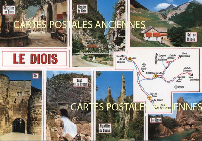 Cartes postales anciennes > CARTES POSTALES > carte postale ancienne > cartes-postales-ancienne.com Auvergne rhone alpes Die