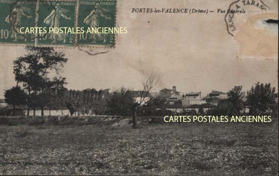 Cartes postales anciennes > CARTES POSTALES > carte postale ancienne > cartes-postales-ancienne.com Auvergne rhone alpes Drome Portes Les Valence