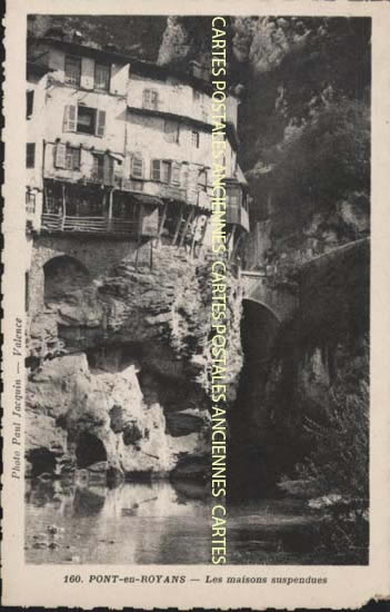 Cartes postales anciennes > CARTES POSTALES > carte postale ancienne > cartes-postales-ancienne.com Auvergne rhone alpes Pont En Royans