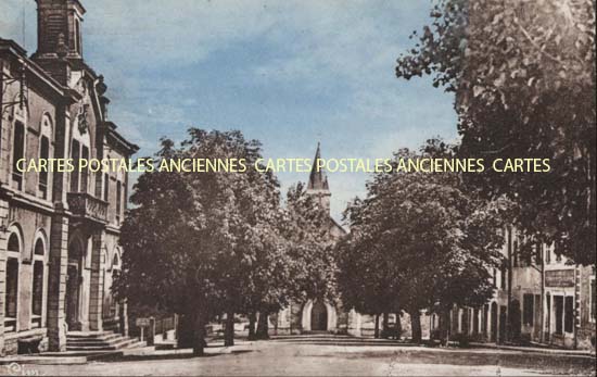Cartes postales anciennes > CARTES POSTALES > carte postale ancienne > cartes-postales-ancienne.com Auvergne rhone alpes Drome Marsanne