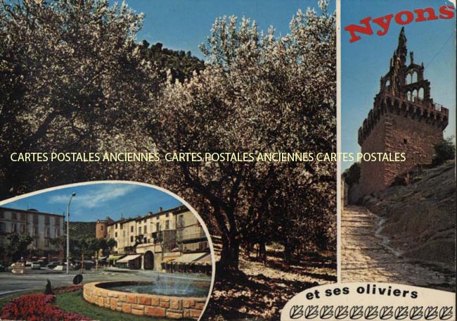 Cartes postales anciennes > CARTES POSTALES > carte postale ancienne > cartes-postales-ancienne.com Auvergne rhone alpes Nyons