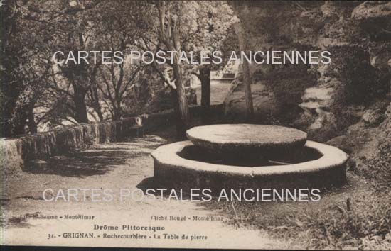 Cartes postales anciennes > CARTES POSTALES > carte postale ancienne > cartes-postales-ancienne.com Auvergne rhone alpes Grignan