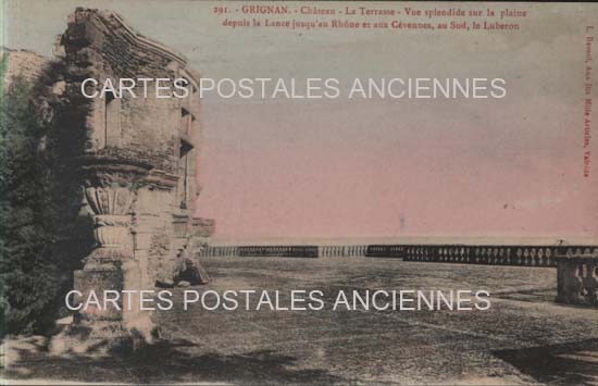 Cartes postales anciennes > CARTES POSTALES > carte postale ancienne > cartes-postales-ancienne.com Auvergne rhone alpes Grignan