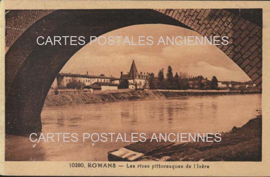 Cartes postales anciennes > CARTES POSTALES > carte postale ancienne > cartes-postales-ancienne.com Auvergne rhone alpes Romans Sur Isere