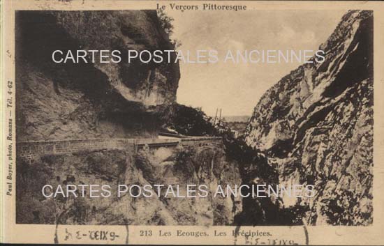 Cartes postales anciennes > CARTES POSTALES > carte postale ancienne > cartes-postales-ancienne.com Auvergne rhone alpes Saint Martin En Vercors