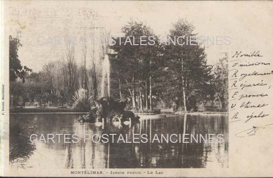 Cartes postales anciennes > CARTES POSTALES > carte postale ancienne > cartes-postales-ancienne.com Auvergne rhone alpes Montelimar