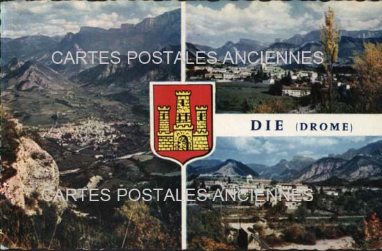 Cartes postales anciennes > CARTES POSTALES > carte postale ancienne > cartes-postales-ancienne.com Auvergne rhone alpes Drome Die