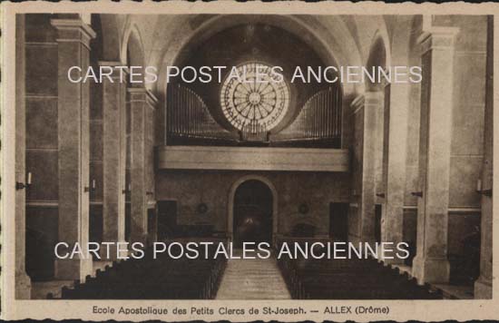 Cartes postales anciennes > CARTES POSTALES > carte postale ancienne > cartes-postales-ancienne.com Auvergne rhone alpes Drome Allex