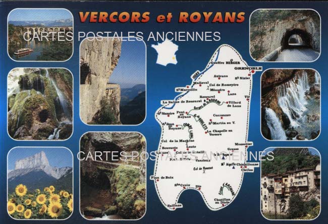 Cartes postales anciennes > CARTES POSTALES > carte postale ancienne > cartes-postales-ancienne.com Auvergne rhone alpes Drome Saint Nazaire En Royans