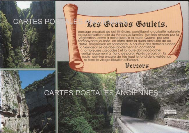 Cartes postales anciennes > CARTES POSTALES > carte postale ancienne > cartes-postales-ancienne.com Auvergne rhone alpes La Chapelle En Vercors