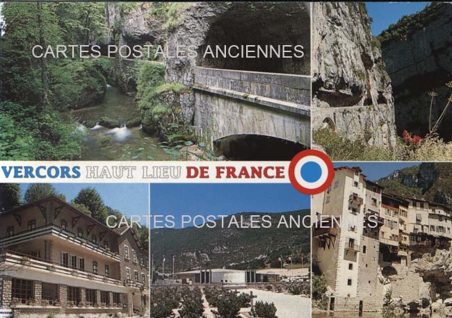 Cartes postales anciennes > CARTES POSTALES > carte postale ancienne > cartes-postales-ancienne.com Auvergne rhone alpes Drome Vassieux En Vercors