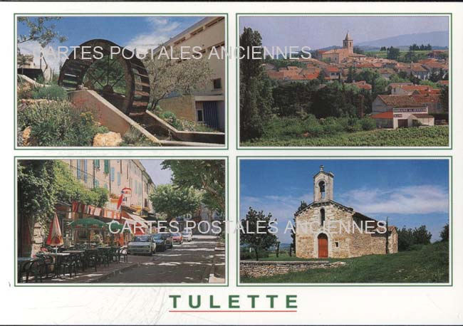 Cartes postales anciennes > CARTES POSTALES > carte postale ancienne > cartes-postales-ancienne.com Auvergne rhone alpes Drome Tulette