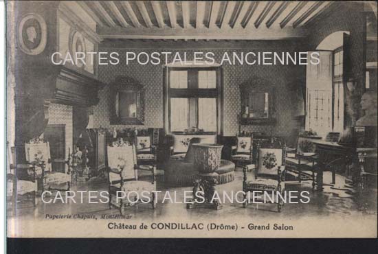 Cartes postales anciennes > CARTES POSTALES > carte postale ancienne > cartes-postales-ancienne.com Auvergne rhone alpes Drome Condillac