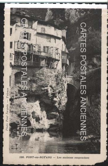 Cartes postales anciennes > CARTES POSTALES > carte postale ancienne > cartes-postales-ancienne.com Auvergne rhone alpes Isere Pont En Royans