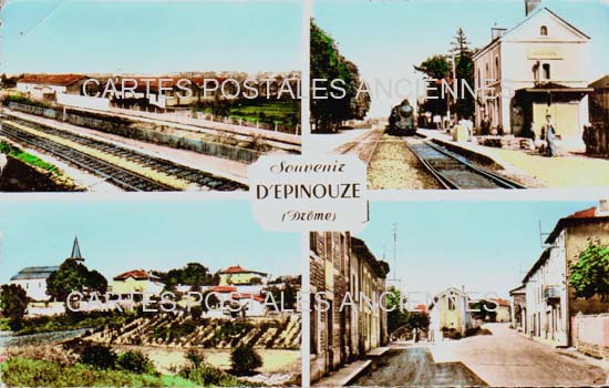 Cartes postales anciennes > CARTES POSTALES > carte postale ancienne > cartes-postales-ancienne.com Auvergne rhone alpes Drome Epinouze