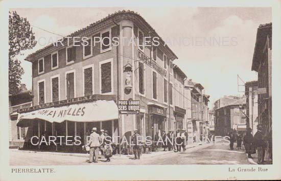 Cartes postales anciennes > CARTES POSTALES > carte postale ancienne > cartes-postales-ancienne.com Auvergne rhone alpes Drome Pierrelatte