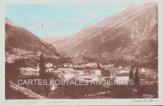 Cartes postales anciennes > CARTES POSTALES > carte postale ancienne > cartes-postales-ancienne.com Auvergne rhone alpes Drome Luc En Diois