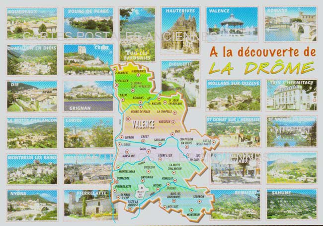 Cartes postales anciennes > CARTES POSTALES > carte postale ancienne > cartes-postales-ancienne.com Auvergne rhone alpes Drome Valouse