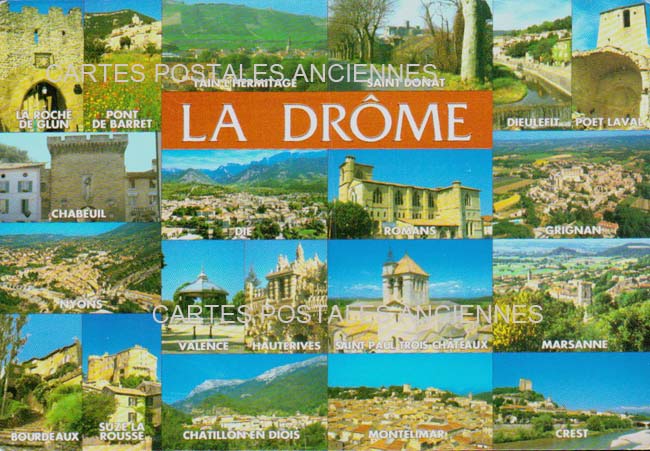 Cartes postales anciennes > CARTES POSTALES > carte postale ancienne > cartes-postales-ancienne.com Auvergne rhone alpes Drome Valouse