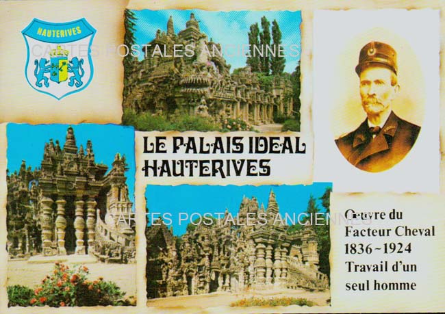Cartes postales anciennes > CARTES POSTALES > carte postale ancienne > cartes-postales-ancienne.com Auvergne rhone alpes Drome Hauterives