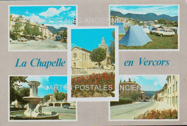 Cartes postales anciennes > CARTES POSTALES > carte postale ancienne > cartes-postales-ancienne.com Auvergne rhone alpes Drome La Chapelle En Vercors