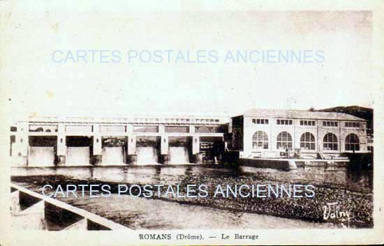 Cartes postales anciennes > CARTES POSTALES > carte postale ancienne > cartes-postales-ancienne.com Auvergne rhone alpes Drome Romans Sur Isere