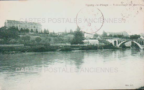 Cartes postales anciennes > CARTES POSTALES > carte postale ancienne > cartes-postales-ancienne.com Auvergne rhone alpes Drome Bourg De Peage