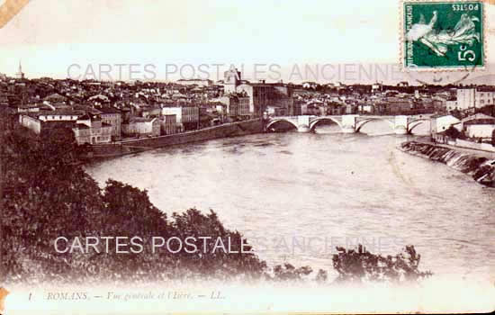 Cartes postales anciennes > CARTES POSTALES > carte postale ancienne > cartes-postales-ancienne.com Auvergne rhone alpes Drome Romans Sur Isere