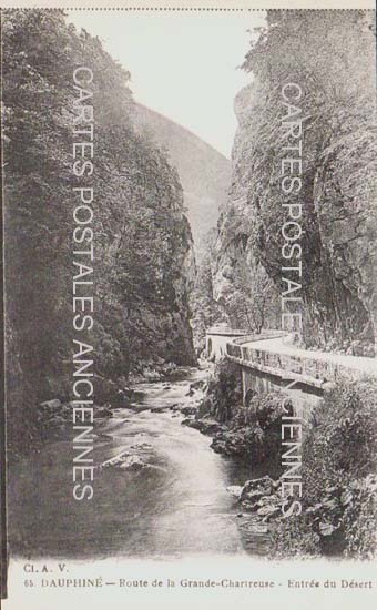 Cartes postales anciennes > CARTES POSTALES > carte postale ancienne > cartes-postales-ancienne.com Auvergne rhone alpes Isere Saint Pierre De Chartreuse