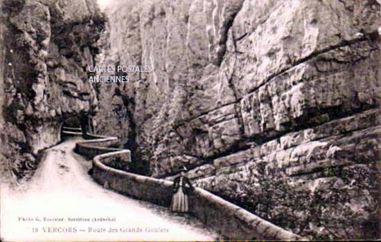 Cartes postales anciennes > CARTES POSTALES > carte postale ancienne > cartes-postales-ancienne.com Auvergne rhone alpes Drome La Chapelle En Vercors