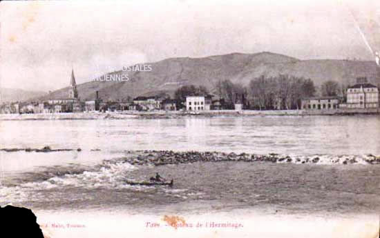 Cartes postales anciennes > CARTES POSTALES > carte postale ancienne > cartes-postales-ancienne.com Auvergne rhone alpes Drome Tain L Hermitage