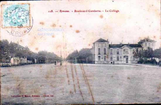 Cartes postales anciennes > CARTES POSTALES > carte postale ancienne > cartes-postales-ancienne.com Auvergne rhone alpes Drome Romans Sur Isere