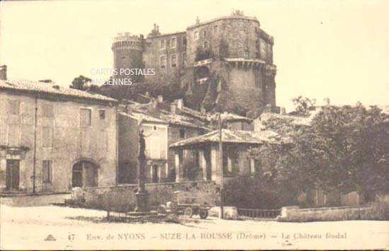 Cartes postales anciennes > CARTES POSTALES > carte postale ancienne > cartes-postales-ancienne.com Auvergne rhone alpes Drome Suze La Rousse