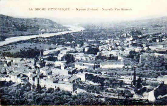 Cartes postales anciennes > CARTES POSTALES > carte postale ancienne > cartes-postales-ancienne.com Auvergne rhone alpes Drome Nyons