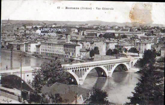 Cartes postales anciennes > CARTES POSTALES > carte postale ancienne > cartes-postales-ancienne.com Auvergne rhone alpes Drome Romans Sur Isere