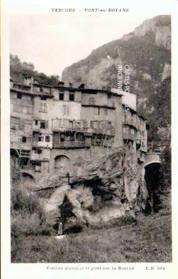 Cartes postales anciennes > CARTES POSTALES > carte postale ancienne > cartes-postales-ancienne.com Auvergne rhone alpes Isere Pont En Royans