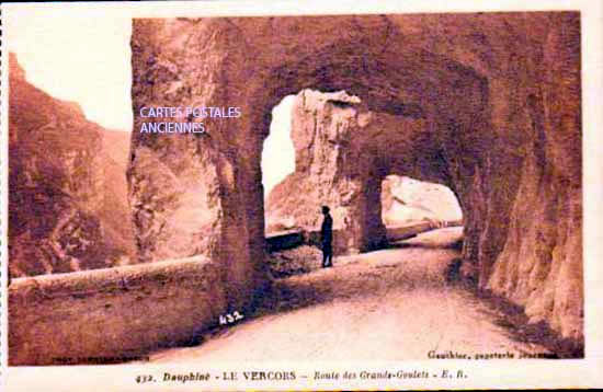 Cartes postales anciennes > CARTES POSTALES > carte postale ancienne > cartes-postales-ancienne.com Auvergne rhone alpes Drome Les Barraques En Vercors