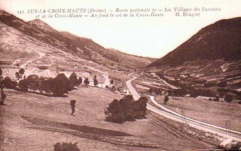 Cartes postales anciennes > CARTES POSTALES > carte postale ancienne > cartes-postales-ancienne.com Auvergne rhone alpes Drome Lus La Croix Haute