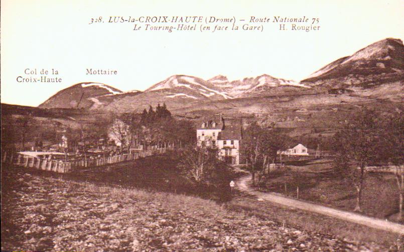 Cartes postales anciennes > CARTES POSTALES > carte postale ancienne > cartes-postales-ancienne.com Auvergne rhone alpes Drome Lus La Croix Haute