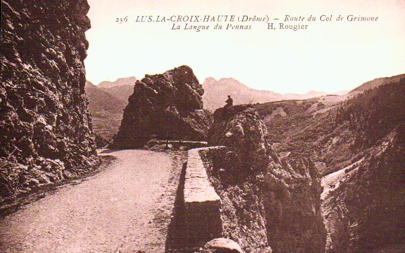 Cartes postales anciennes > CARTES POSTALES > carte postale ancienne > cartes-postales-ancienne.com Auvergne rhone alpes Drome Lus La Croix Haute