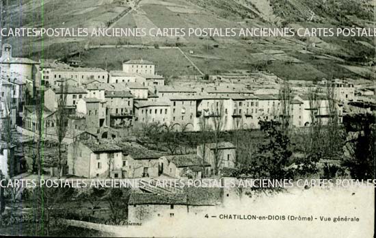 Cartes postales anciennes > CARTES POSTALES > carte postale ancienne > cartes-postales-ancienne.com Auvergne rhone alpes Drome Chatillon En Diois