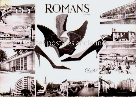Cartes postales anciennes > CARTES POSTALES > carte postale ancienne > cartes-postales-ancienne.com Auvergne rhone alpes Drome Romans Sur Isere