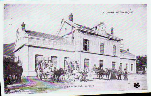 Cartes postales anciennes > CARTES POSTALES > carte postale ancienne > cartes-postales-ancienne.com Auvergne rhone alpes Drome Nyons