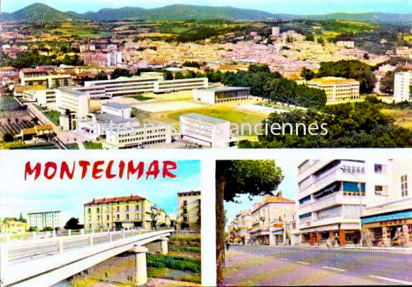 Cartes postales anciennes > CARTES POSTALES > carte postale ancienne > cartes-postales-ancienne.com Auvergne rhone alpes Drome Montelimar