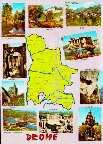 Cartes postales anciennes > CARTES POSTALES > carte postale ancienne > cartes-postales-ancienne.com Auvergne rhone alpes Drome Montelimar