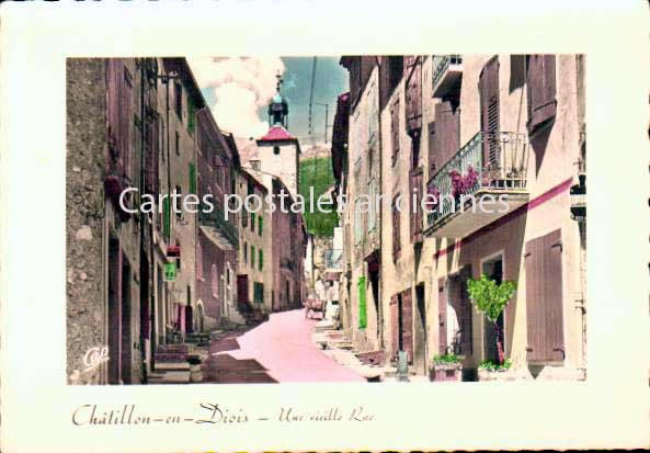 Cartes postales anciennes > CARTES POSTALES > carte postale ancienne > cartes-postales-ancienne.com Auvergne rhone alpes Drome Chatillon En Diois