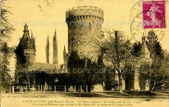 Cartes postales anciennes > CARTES POSTALES > carte postale ancienne > cartes-postales-ancienne.com Normandie Eure Conde Sur Iton