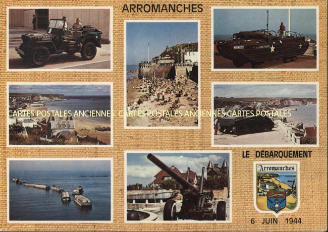 Cartes postales anciennes > CARTES POSTALES > carte postale ancienne > cartes-postales-ancienne.com Normandie Calvados Arromanches Les Bains